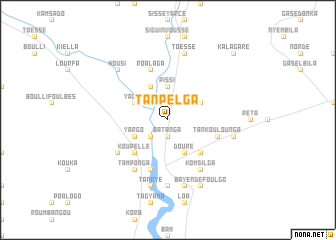 map of Tanpelga