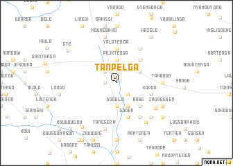 map of Tanpelga