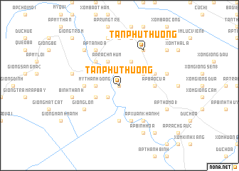 map of Tân Phú Thượng