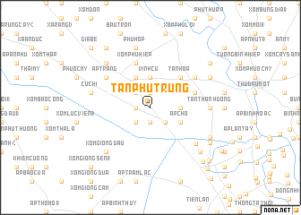 map of Tân Phú Trung