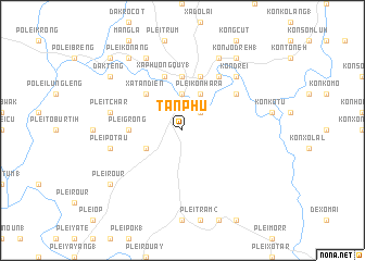 map of Tân Phú