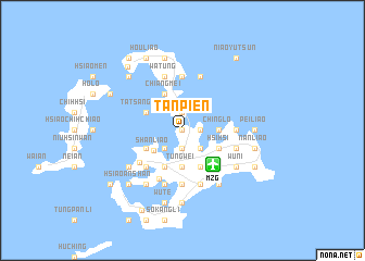 map of T\