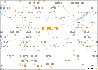map of Tanpouya
