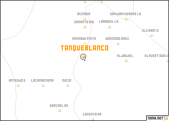 map of Tanque Blanco