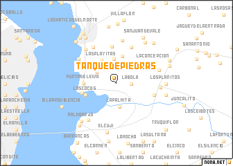 map of Tanque de Piedras