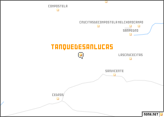 map of Tanque de San Lucas