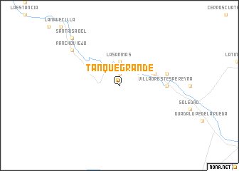 map of Tanque Grande