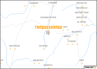 map of Tanque Grande