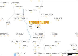 map of Tanque Nuevo