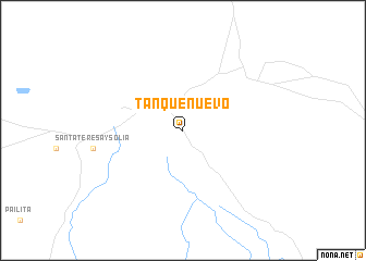 map of Tanque Nuevo