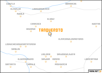 map of Tanque Roto