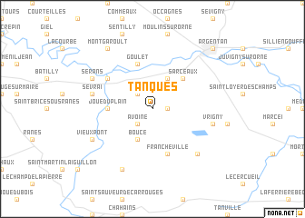 map of Tanques