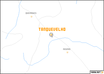 map of Tanque Velho