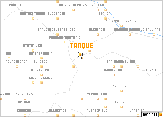 map of Tanque