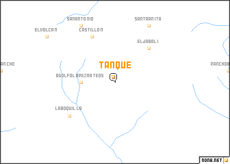 map of Tanque