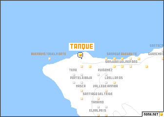 map of Tanque