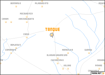 map of Tanque