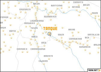 map of Tanque