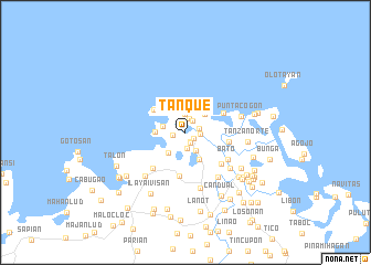 map of Tanque