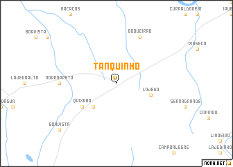 map of Tanquinho