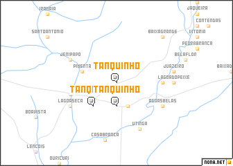 map of Tanquinho