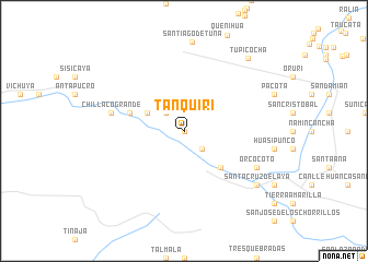 map of Tanquiri