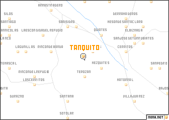 map of Tanquito