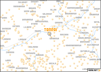 map of Tanrai