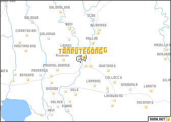 map of Tanrutedong