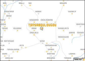 map of Tansaboulougou