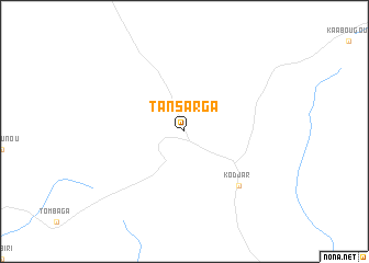 map of Tansarga