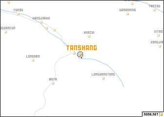 map of Tanshang