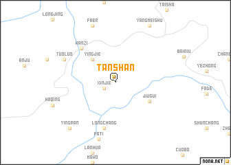 map of Tanshan