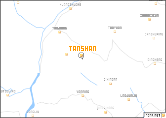 map of Tanshan