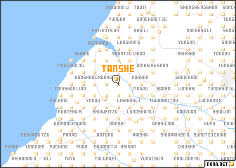 map of T\