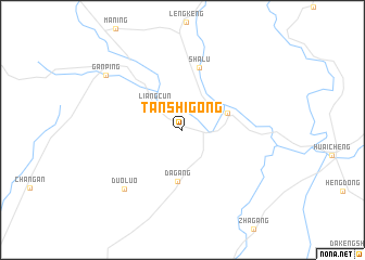 map of Tanshigong