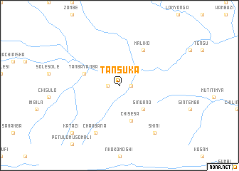 map of Tansuka