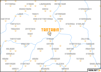 map of Tantabin