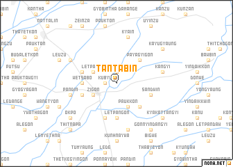 map of Tantabin