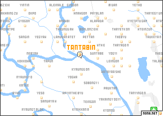map of Tantabin