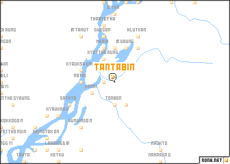 map of Tantabin