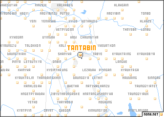 map of Tantabin