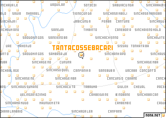 map of Tantã Cossé Bacari