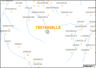 map of Tantahualla