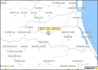 map of Tantalamós