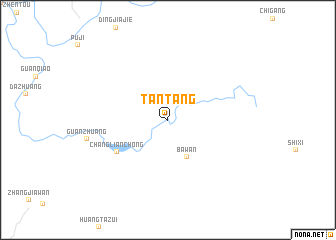 map of Tantang