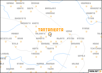 map of Tantanierta