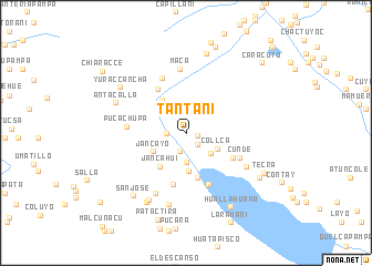 map of Tantani