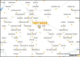 map of Tantaogo