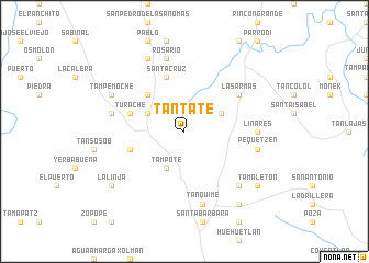 map of Tantate